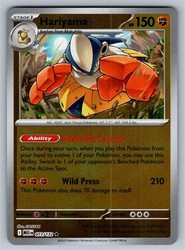 Hariyama 073/132 Mega Evolution Reverse Holo