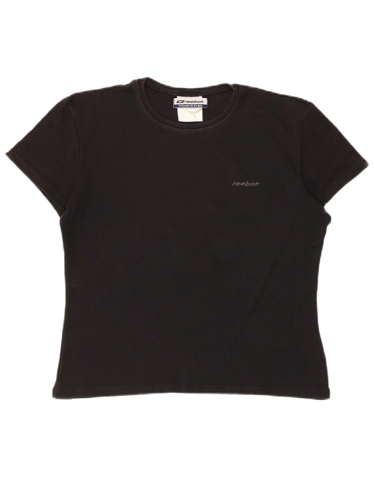 Reebok Womens T-Shirt Top UK 14 Large Black AO07