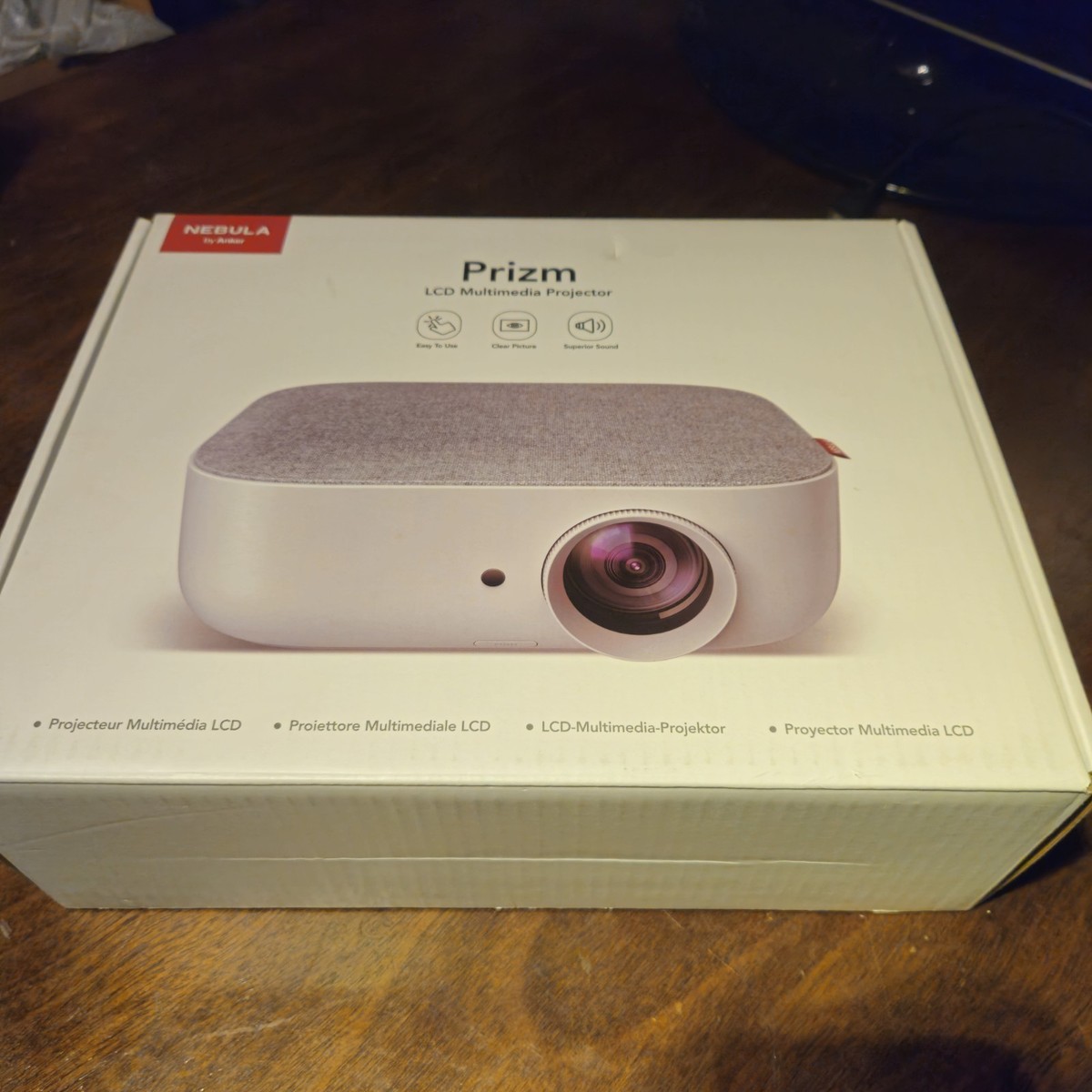 Nebula Anker Prizm Smart Projector Portable (white) | eBay