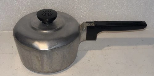 Vtg Wagner Ware Sidney -O- Magnalite 4681 1/2 P Sauce Pan 1 1/2 Qt With Lid