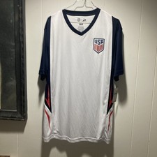 U.S. Soccer Federation USMNT Adult Game Day Soccer Poly Shirt Jersey T-Shirt L