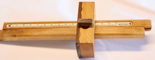 17.5 cm Nooitgedagt (Holland) Carpenter’s Double Beam Marking Gauge / MT Tools