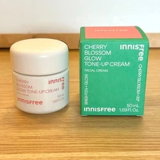 Innisfree Cherry Blossom Glow Tone-Up Cream 50ml Facial Brightening Moisturizer