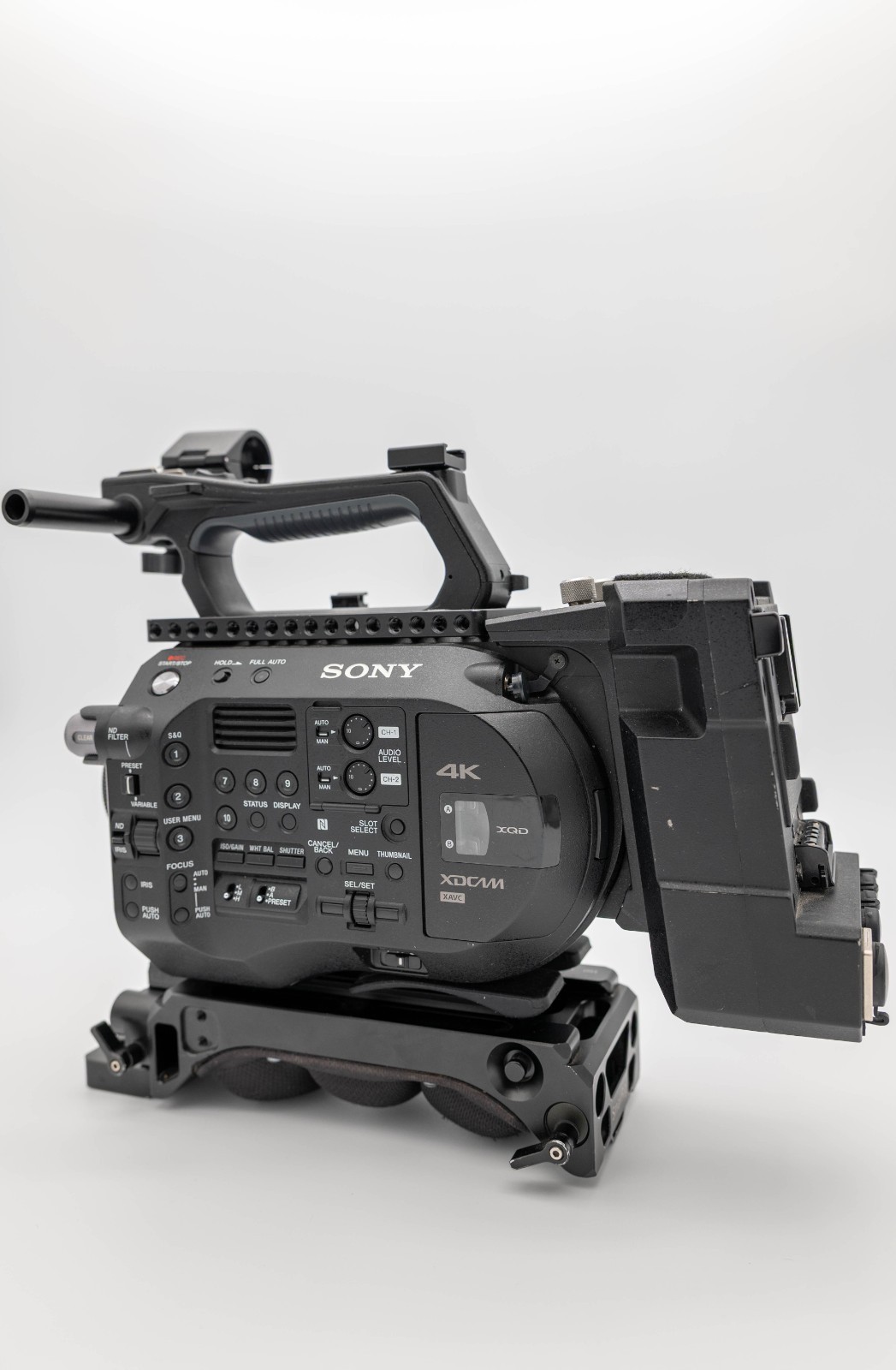Sony FS7 Mark II (FS7M2) Bundle w/ XDCA, 4 XQD, Reader, Batt