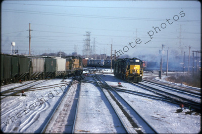 Original Dia CSX Railroad 2528 EMD GP38-2 Proviso ILL 1-94