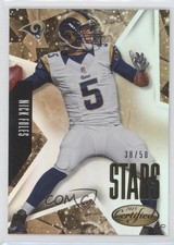 2015 Certified Stars Mirror Gold 38/50 Nick Foles #S15 1u6