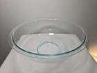 Lg Pyrex Clear Mixing Bowl USA 4Qt Great Condition 3.8L Microwave Safe 12" (Y)