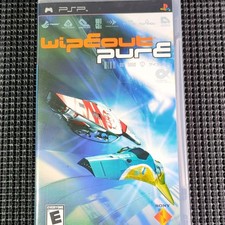 Sony Wipeout Pure Sony PSP E 2005 Multiplayer Futuristic Racing NTSC-U/C
