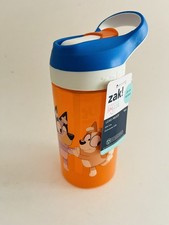 Zak Bluey and Bingo 16 Ounce Reusable Plastic Water Bottle leak proof bpa free