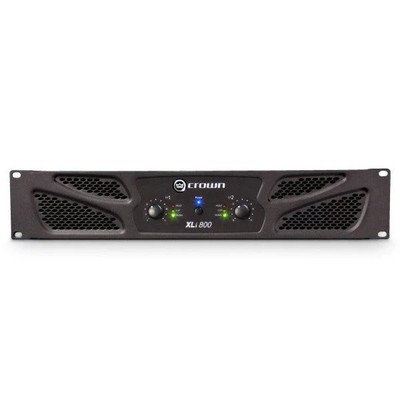 Crown XLi 800 robuster Power Amp 2 x 300 W @ 4 Ω 2U