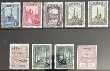 Belgium 1929-1932 Express & 2 Revenue issues MH & Used
