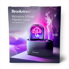 Brookstone Mushroom LED Filament Micropore Diffuser USB Powered Ambient Light