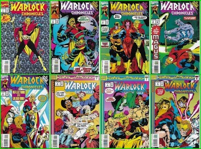 °WARLOCK CHRONICLES #1 bis 8 INFINITY CRUSADE Tei In AND MORE °US Marvel 1993