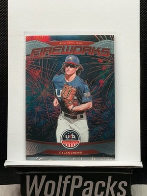 2026 Panini USA Baseball Stars & Stripes - Fireworks Dylan Crews #18