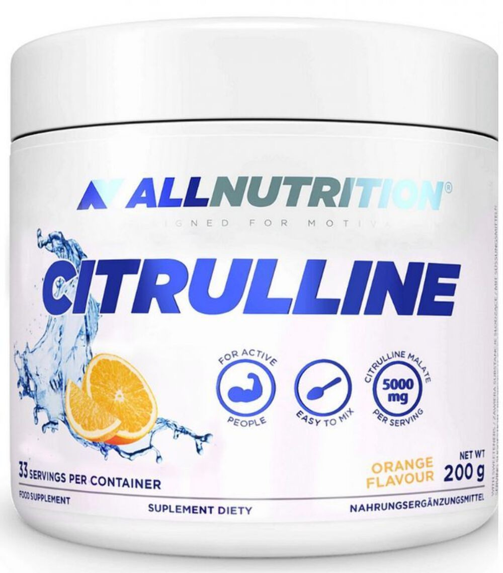 Allnutrition Citrulline Malate Powder, Orange - 200g