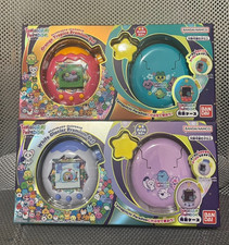 Bandai Tamagotchi Paradise White Glacier Premium Orange Tropics 2 Pieces Set