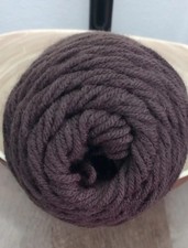 Mainstays Worsted Weight Warm Chocolate Medium 4 Weight Acrylic Yarn