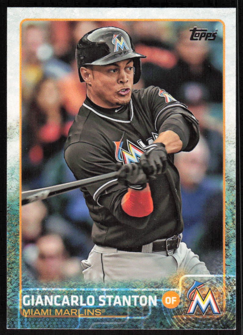 topps2015 ジャンカルロ・スタントン布カード 2015 Topps #150 Giancarlo Stanton | eBay