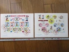 Japan Stamp First Day Cover Greetings MICKEY ＆ MINNIE 2 Covers Large format 2012