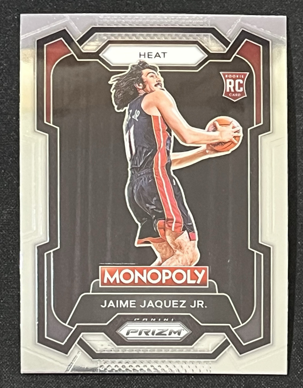 2023-24 Panini Prizm Monopoly Jaime Jaquez Jr RC Rookie Card Miami Heat
