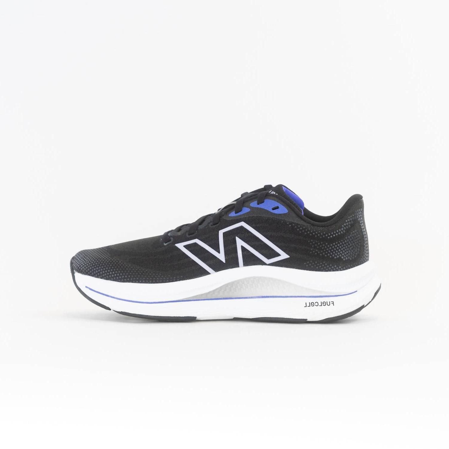 New Balance Women's Fuel Cell Walker Elite Sneaker Black Blue