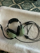 David Clark H10-80 Aviation Duel Plug Headset w/ Mic