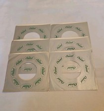45 RPM 7" RECORD SLEEVES CO. SLEEVE 6 PACK SEE PHOTO Capitol Records SLV394