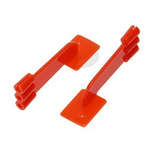 100pcs Dental Sensor Holder Adhesive Digital X-ray Sensor Holder Bitewing RED