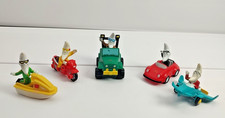 Vintage 1988 McDonald's Happy Meal Toys Mac Tonight Moon Man Set Of 5
