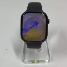 Unlocked Apple Watch Series 11 46MM Jet Black Aluminum Sport Band MFC44LW/A