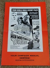 The Man Who Finally Died! - 1963 - Campaign Manual  Goldstone Peter Cushing
