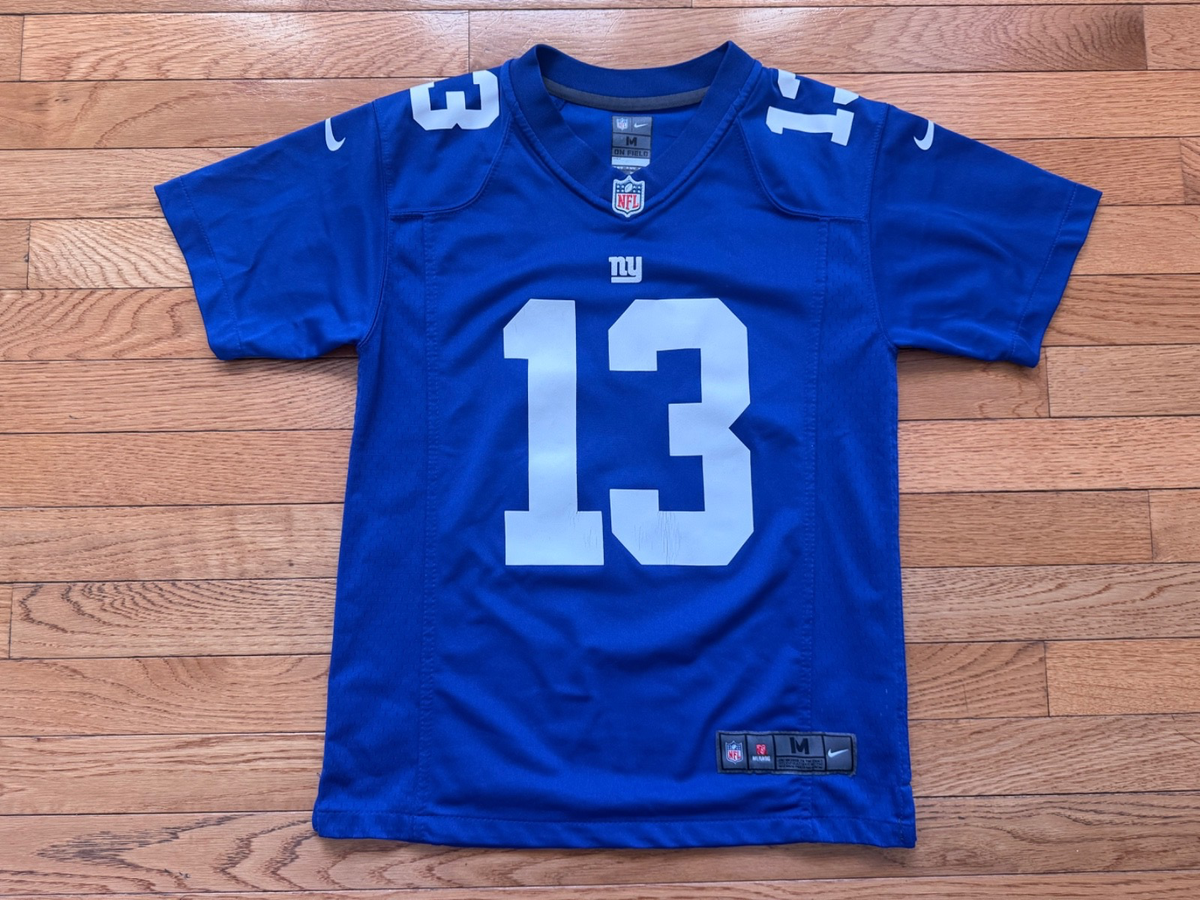 Nike On Field New York Giants Odell Beckham JR #13 Jersey Youth Sz