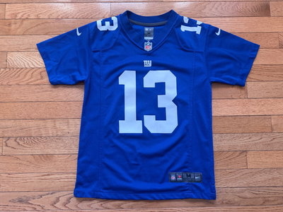 Nike On Field New York Giants Odell Beckham JR #13 Jersey Youth Sz