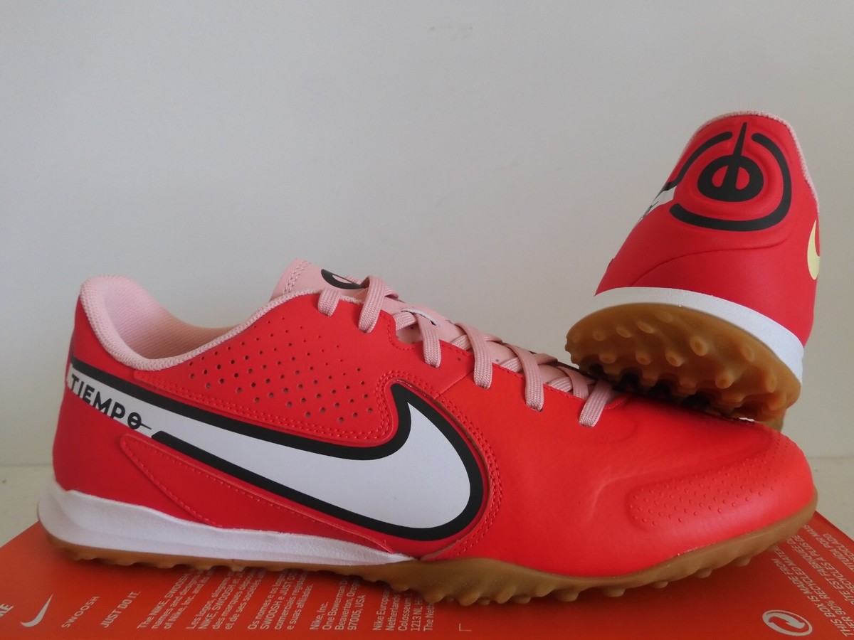 Nike Tiempo Legend 9 Tf Siren Red-Summit White Sz 10 [DA1191-618