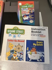 Nintendo NES CTW Sesame Street ABC - Hi Tech 1989 CIB