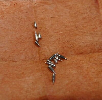 PIECE HORLOGERIE MONTRE 12 TAMPONS PIVOTES 17