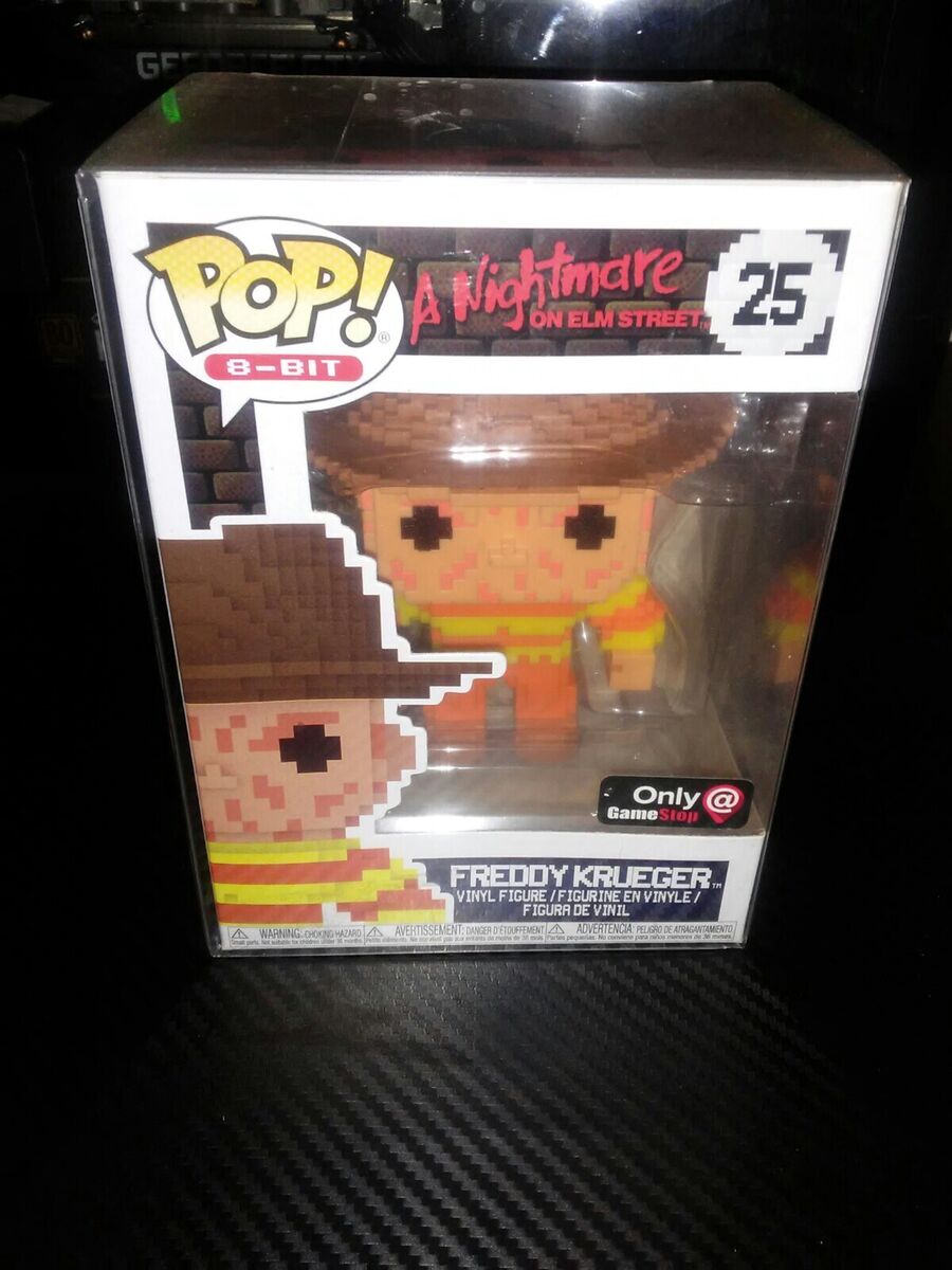 funko Pop A Nightmare On Elm Street Freddy Krueger 8-Bit Gamestop Excl