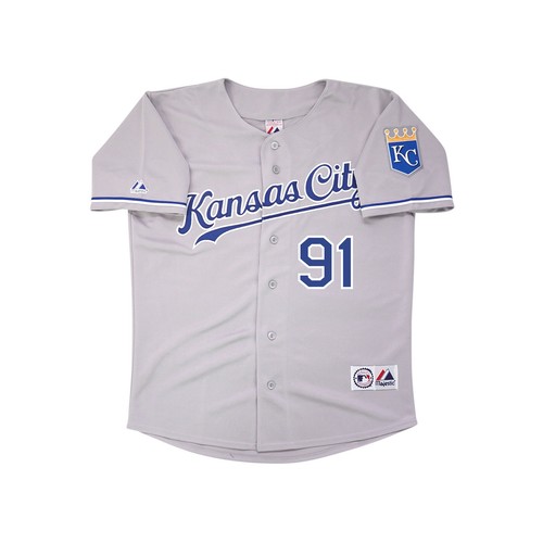 Hideo Nomo Kansas City Royals Home/Road/Alternate Men's Jersey w/ Patch - Picture 15 of 17