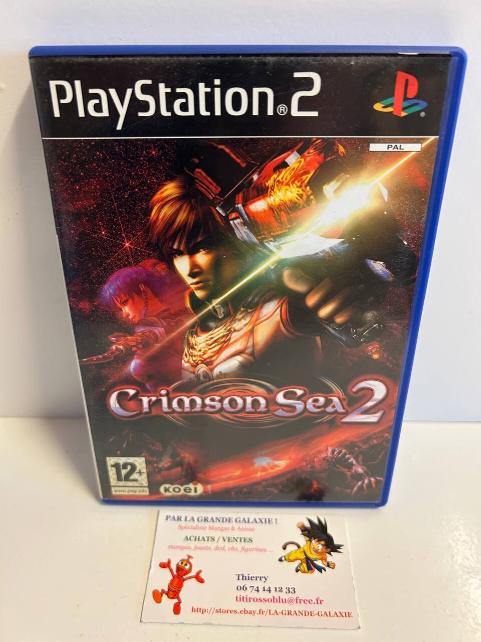 Jeu Vidéo Sony Playstation 2 PS2 Crimson Sea 2 Koei Complet FRA PAL CIB THQ