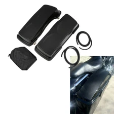 Dual 6x9'' Saddlebag Speaker Lids Fit For Harley Touring Road Street Glide 93-13