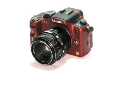 50mm = Objektiv 100mm f.18 auf LUMIX G HD 4K Micro 4/3 Digital PEN G6 G2 G5 G3 OMD 10
