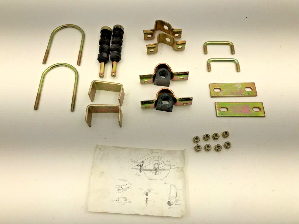 Front Sway Bar Bushing Bolt Kit For 1978-1987 GM G-Body – Spohn Performance, 10.9 Grade, Zinc Plated