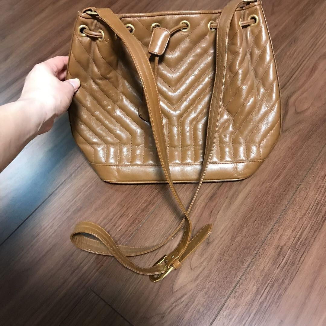 Borsa a tracolla vintage Yves Saint Laurent donna alla moda usata dal Giappone FS