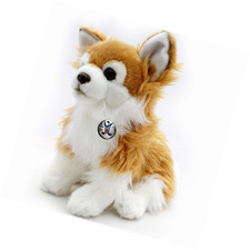 Kuscheltiere Biz Dachshund Mirza Long Haired 34 Cm Red Teckel