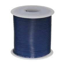 12 AWG Gauge TXL Automotive Stranded Hook Up Wire, 25 ft, Blue, 60 Volts