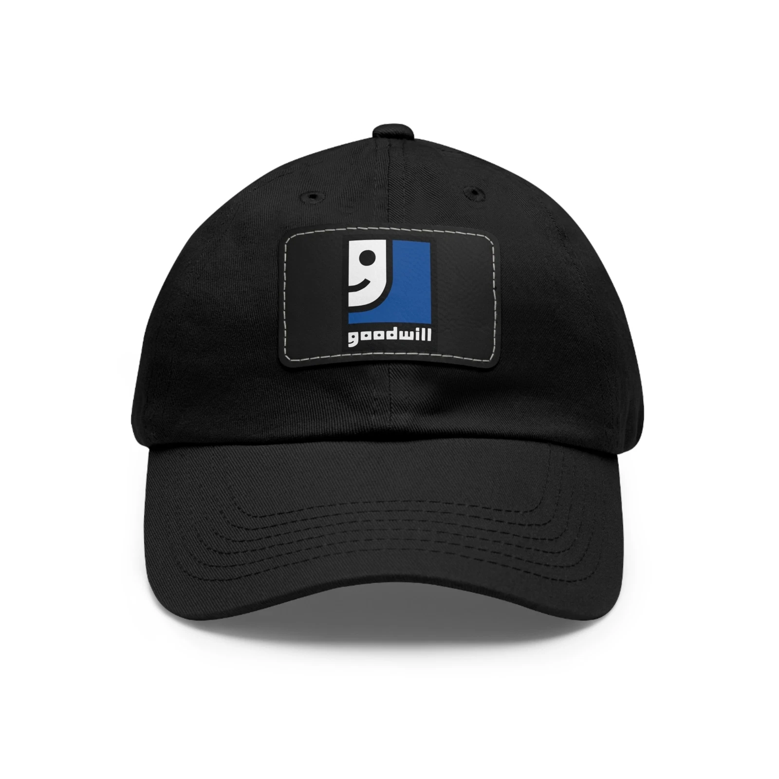 GOODWILL INSPIRED-LOGO DAD HAT MEN & WOMEN DAD HAT WITH LEATHER PATCH