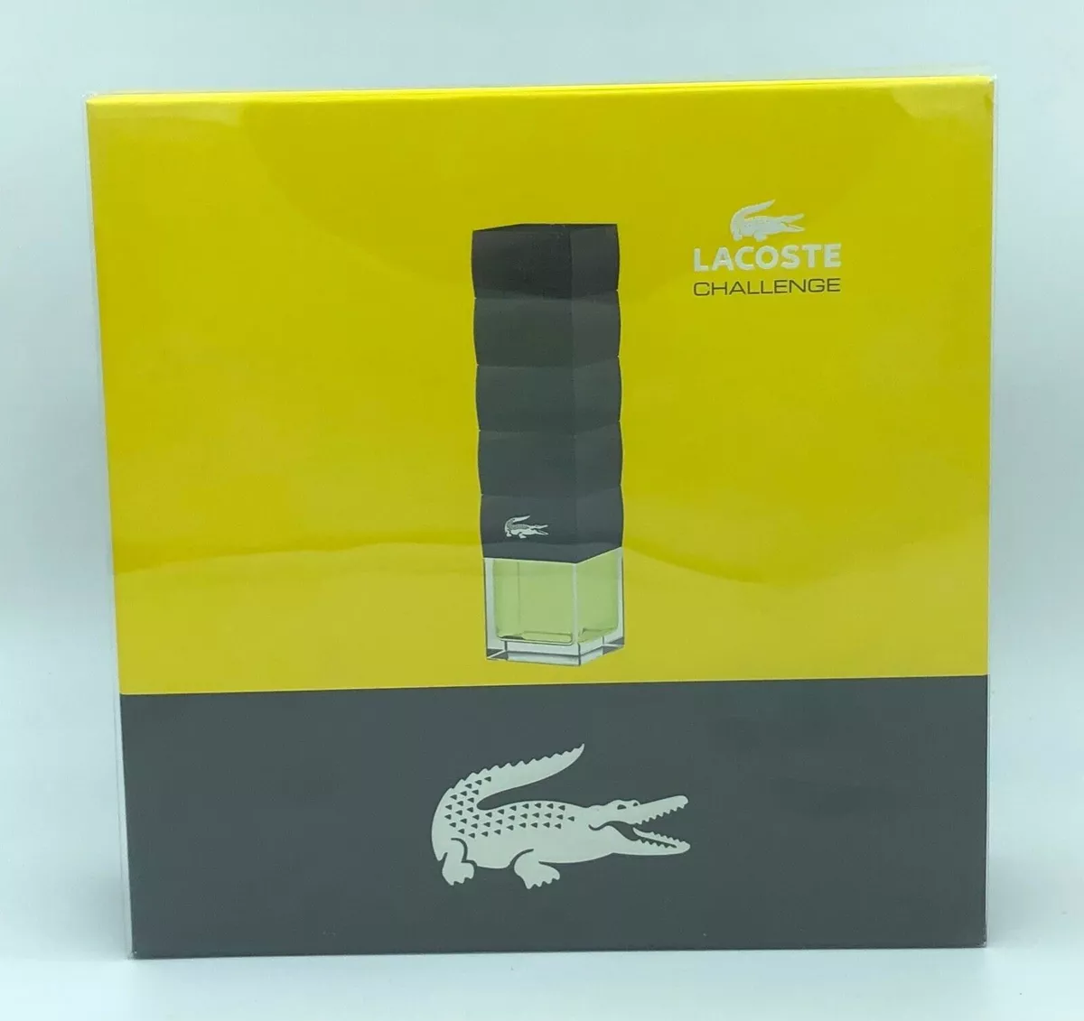 Giftset Lacoste Challenge Eau De Toilette spr 90ml /3.0oz + aftershave 75ml | eBay