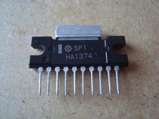 HITACHI HA1374 - Dual 2 to 3W Audio Power Amplifiers - New Old Stock -