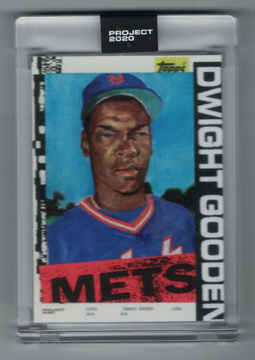 DWIGHT GOODEN Topps Project 2020 1985 #620 Designed By Jacob Rochester #164