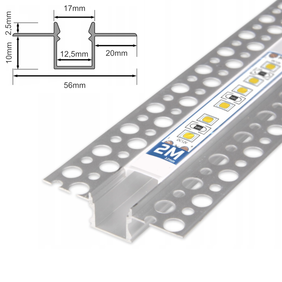 Led Streifen Wand Unterputz